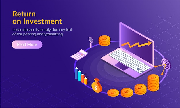 Concept De Retour Sur Investissement (roi).