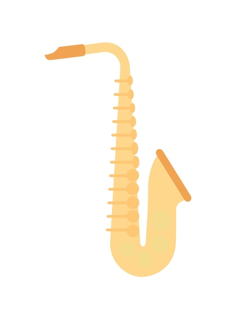 Concept De Saxophone Doré