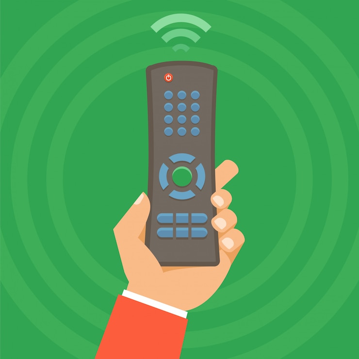 Vecteur concept de télécommande de vecteur