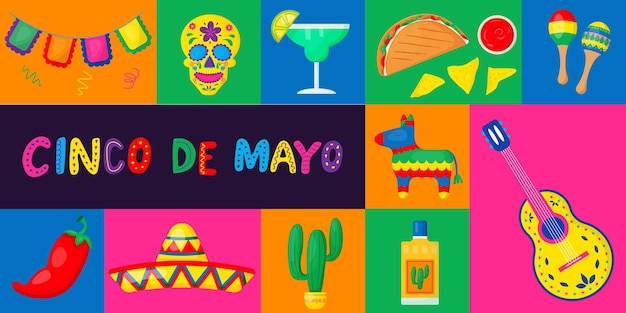 Le Concept De Vacances Du Cinco De Mayo