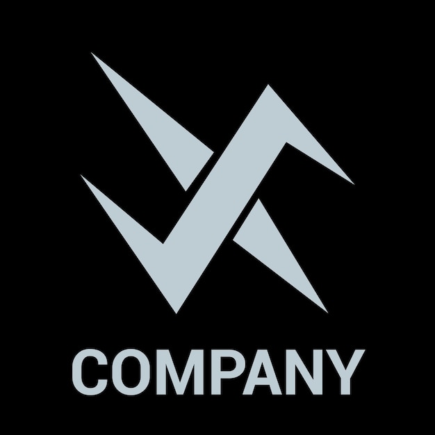 Vecteur concept vectoriel de conception du logo de la lettre x