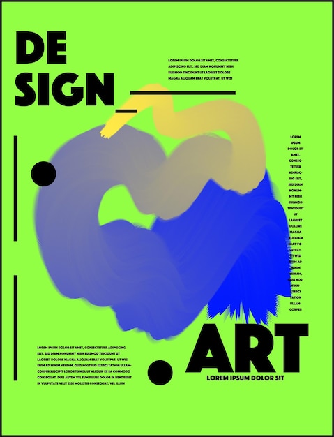 conception abstraite illustration pour l'arrière-plan de la bannière de l'affiche du modèle de flyer etc.