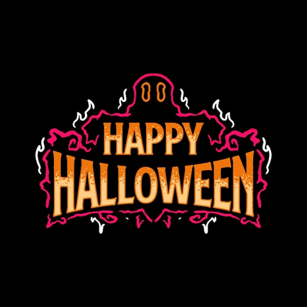 Conception d'affiche d'Halloween