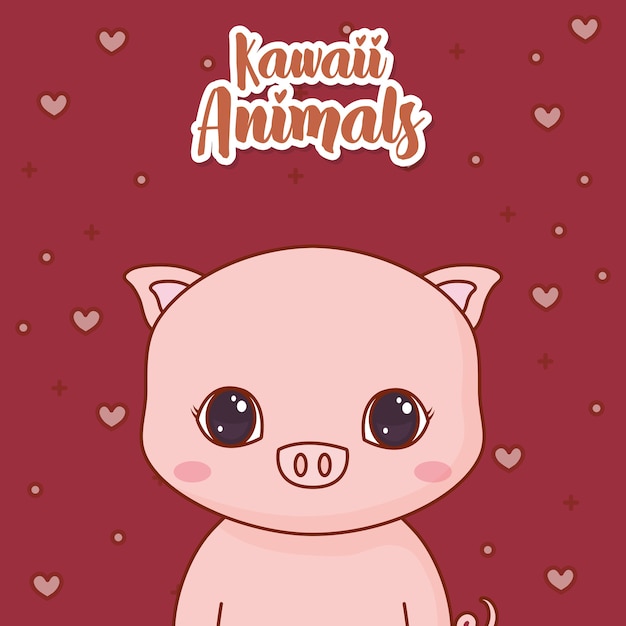 Conception D'animaux Kawaii