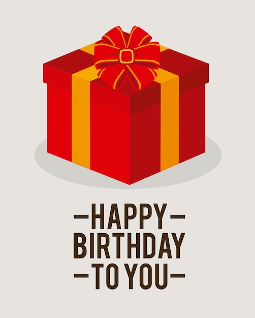 Conception d'anniversaire