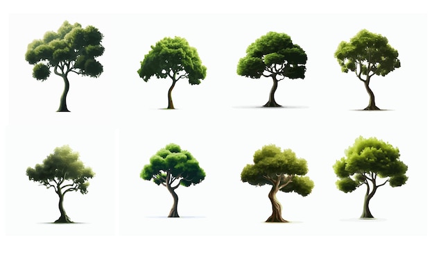 Conception d'arbres vectoriels libres et arrière-plan