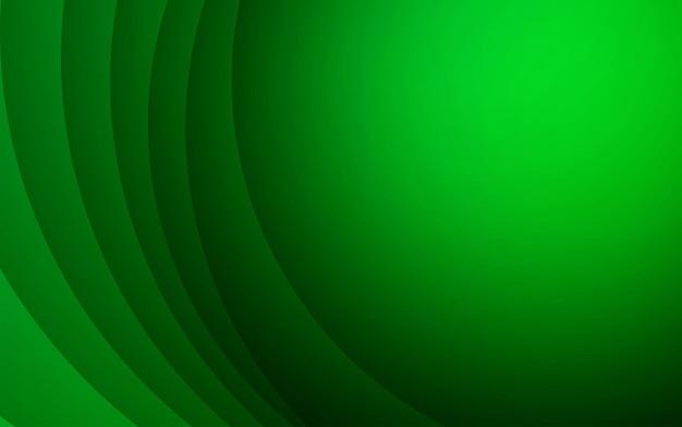 conception d'arrière-plan au gradient vert minimaliste forme de cercle vert drak