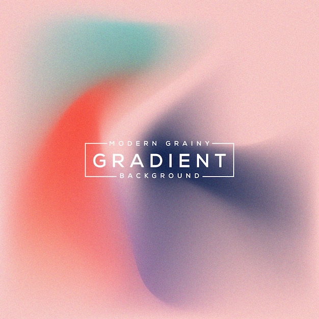 Conception d'arrière-plan à texture de gradient grainy moderne