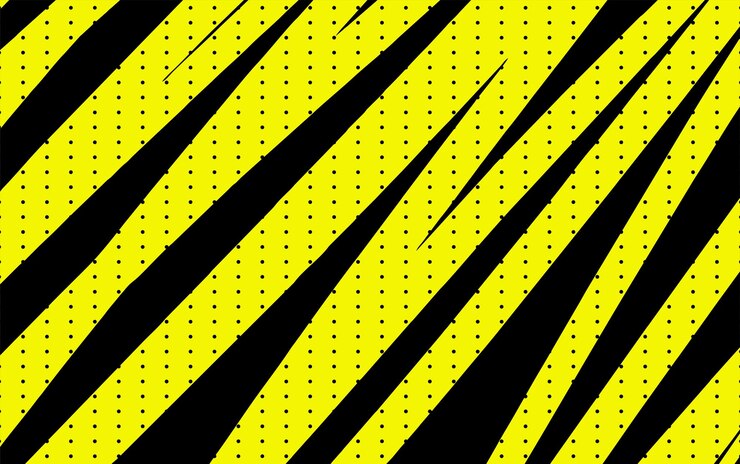 Vecteur conception de bannière de jeu de sport fond abstrait jaune