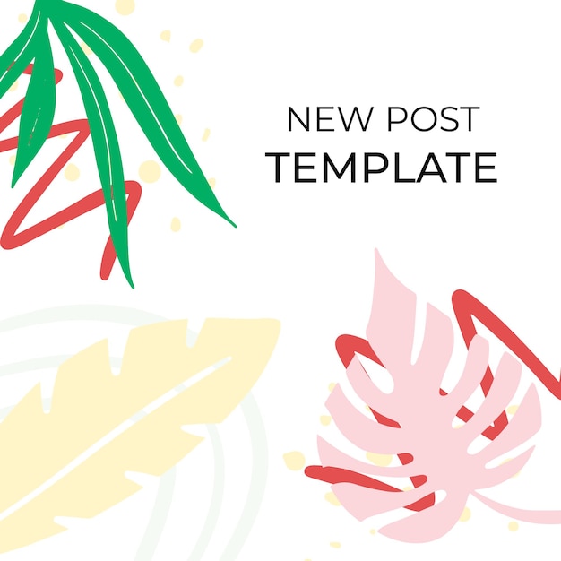 Conception de bannière de vente d'été avec fond de feuilles tropicales. Vecteur de fond floral. Feuilles de palmier, feuille de monstera, conception de fond botanique pour les impressions encadrées de mur, art mural, invitation, affiche