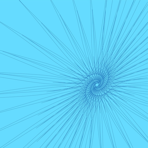 Conception Bleue De Fond Spirale Abstraite