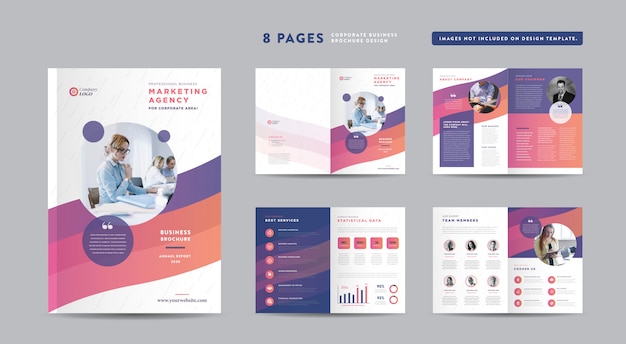 Conception De Brochure D'entreprise | Rapport Annuel Et Profil D'entreprise | Brochure Et Modèle De Conception De Catalogue