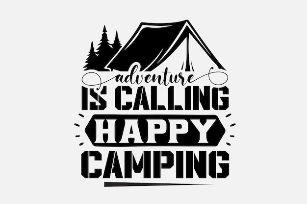 Conception De Camping Svg