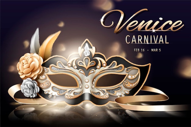 Conception de carnaval de Venise