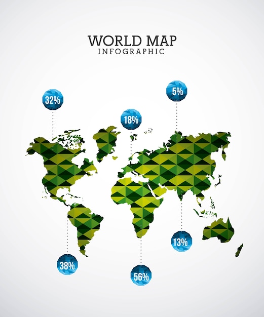 conception de carte du monde