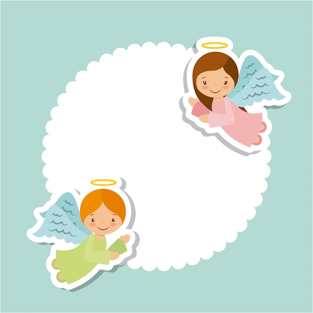 Conception De Cartes D'anges