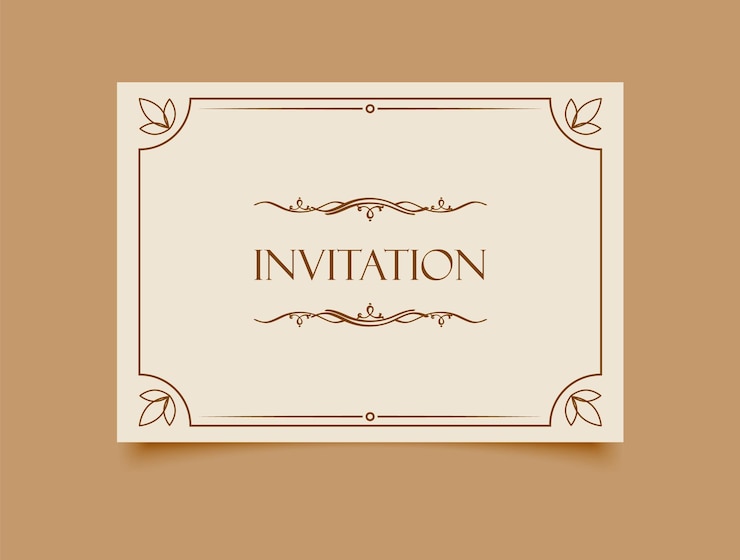 Vecteur conception de cartes d&#39;invitation