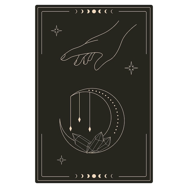 Conception De Cartes De Tarot