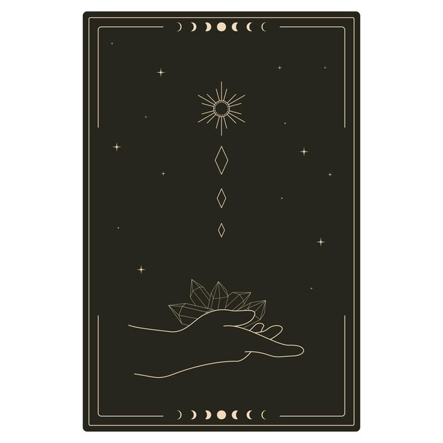 Conception de cartes de tarot