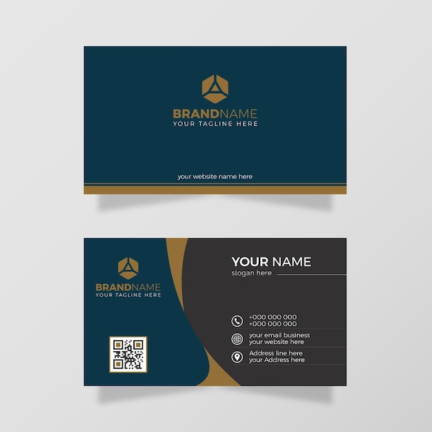 Conception de cartes de visite créatives professionnelles