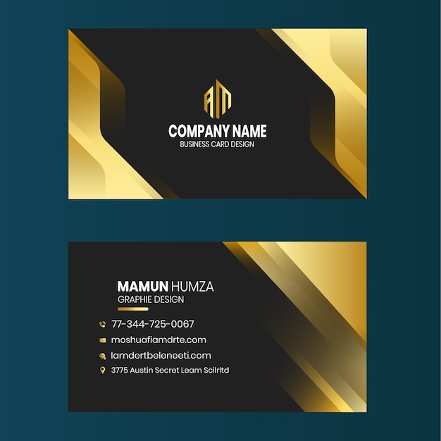 Conception de cartes de visite Freepik