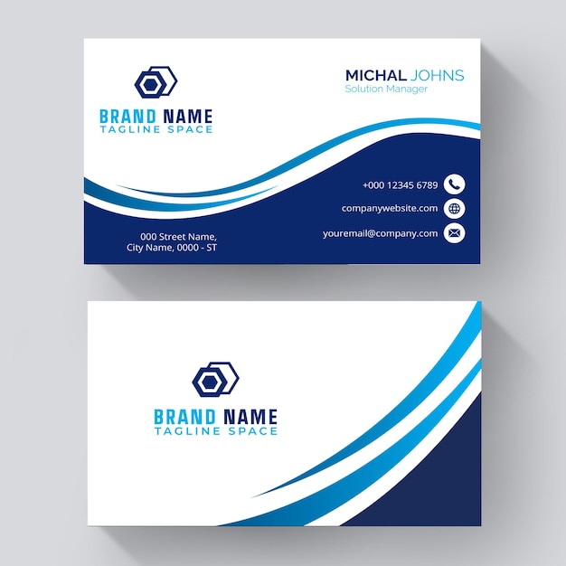 Conception de cartes de visite pour le commerce