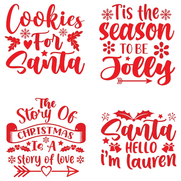 Conception De Citations De Noël Svg