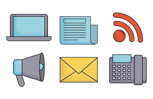 Conception de concept de communication