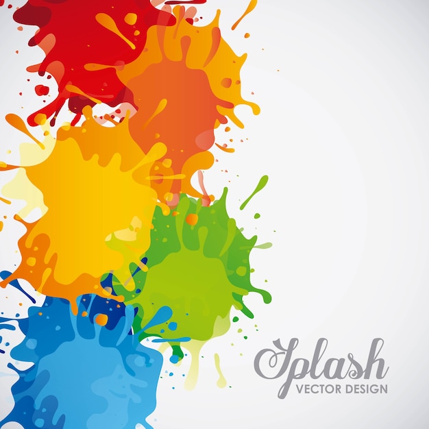 conception de concept de splash