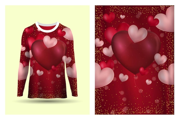 Conception De Concept De Tshirt Romantique Couple