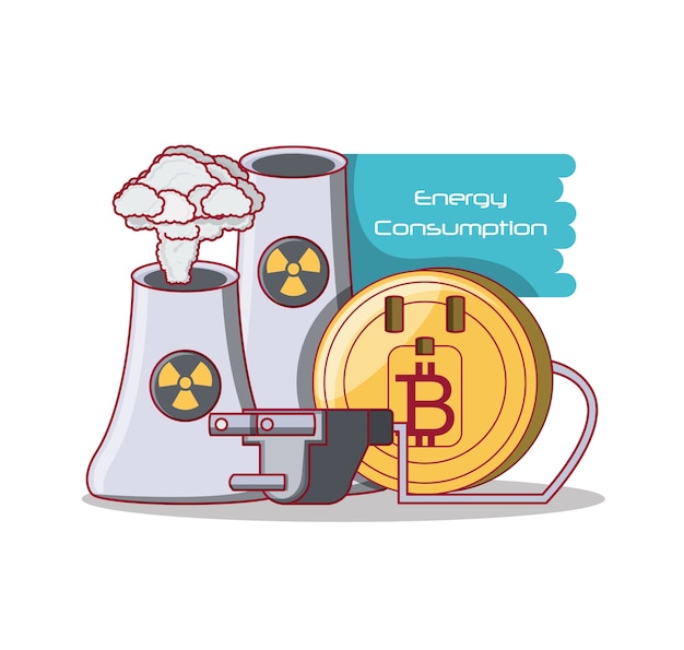 Vecteur conception de la consommation d'énergie