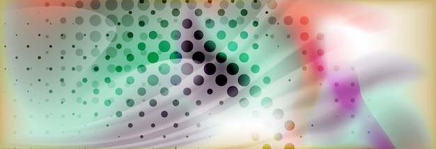 Vecteur conception de couleurs liquides holographiques abstraites à l'arrière-plan