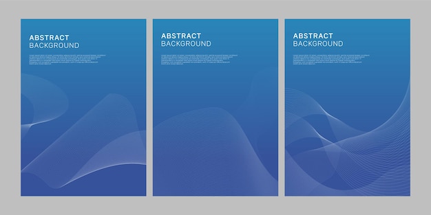 Conception de couverture de brochure avec motif géométrique