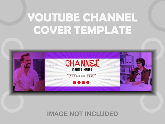 Conception de la couverture de la chaîne YouTube