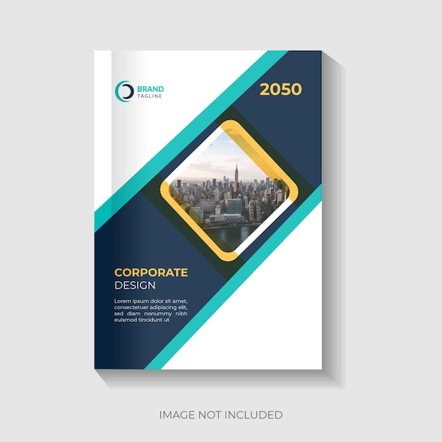 Conception de couverture de livre d'entreprise