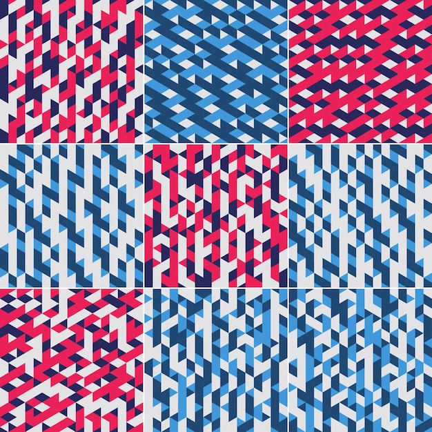 Conception de la couverture avec des triangles superposés dans une palette de couleurs métalliques