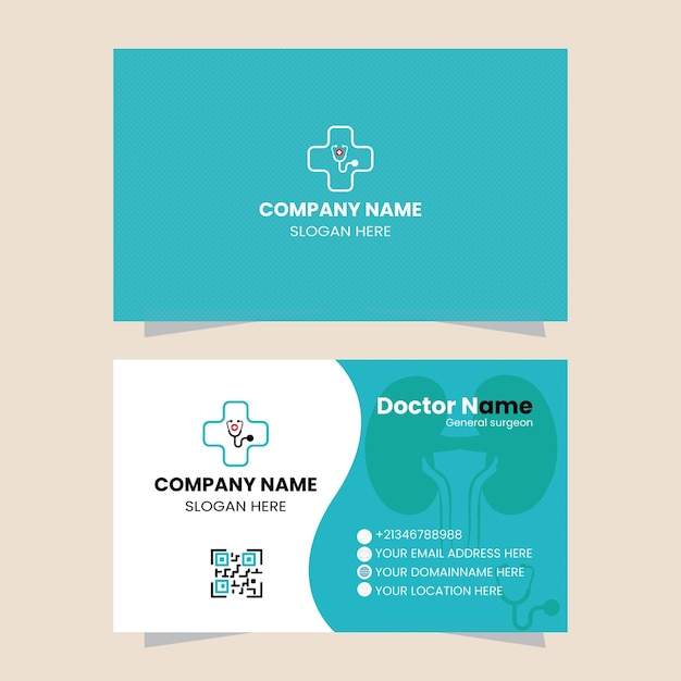 conception créative de modèles de cartes de visite