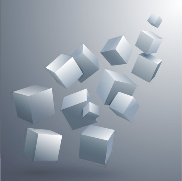 conception Cubes de fond