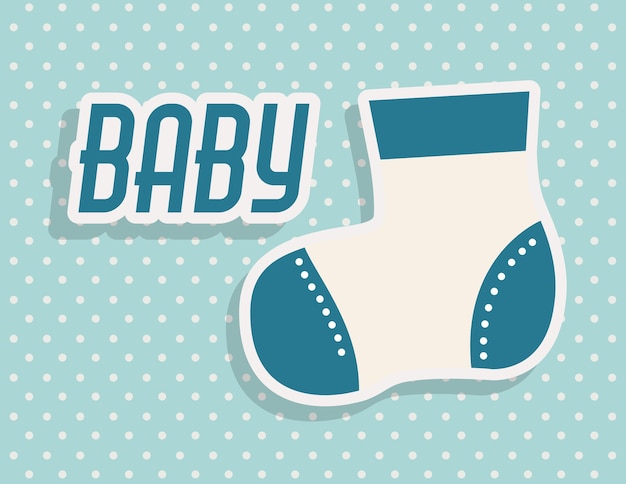 Conception de douche de bébé
