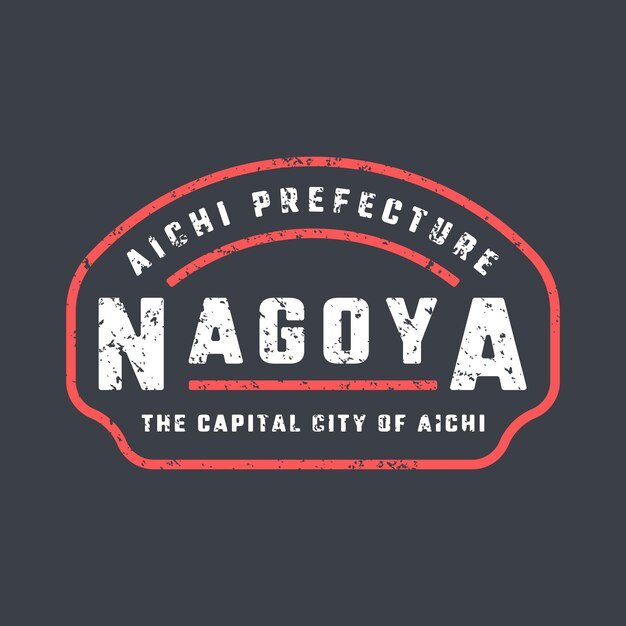 Conception Du Badge De Nagoya