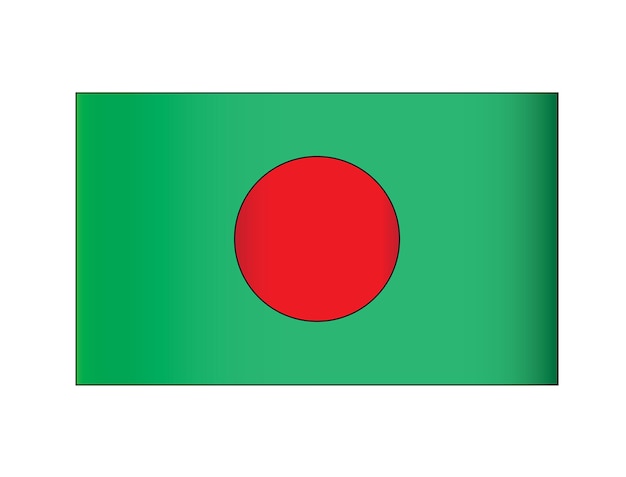 conception du drapeau du Bangladesh
