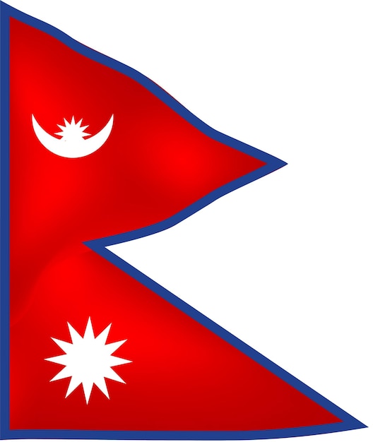 Conception du drapeau du Népal