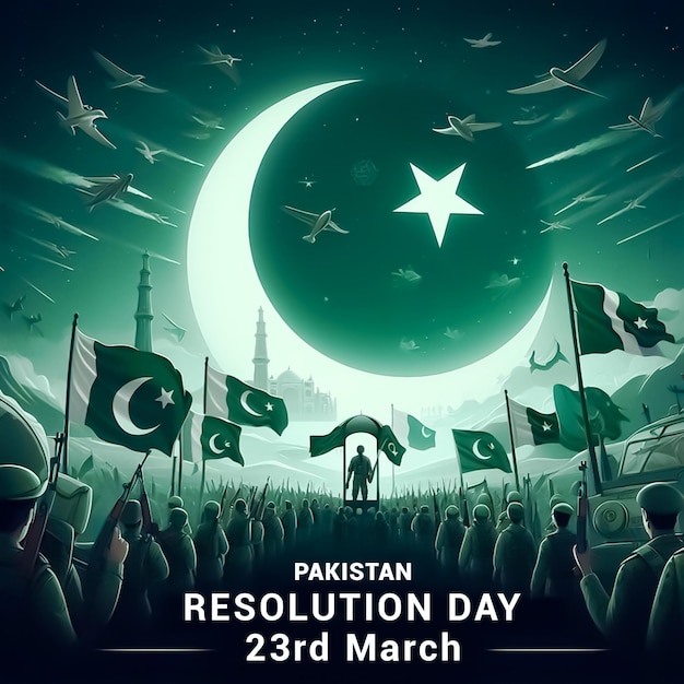 Conception Du Jour De Résolution Vectorielle Du Pakistan