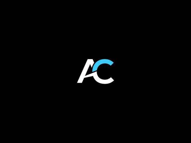 Vecteur conception du logo de l'ac