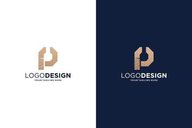 Conception Du Logo De L'architecture Du Bâtiment