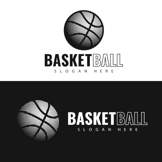 Conception du logo de basketball