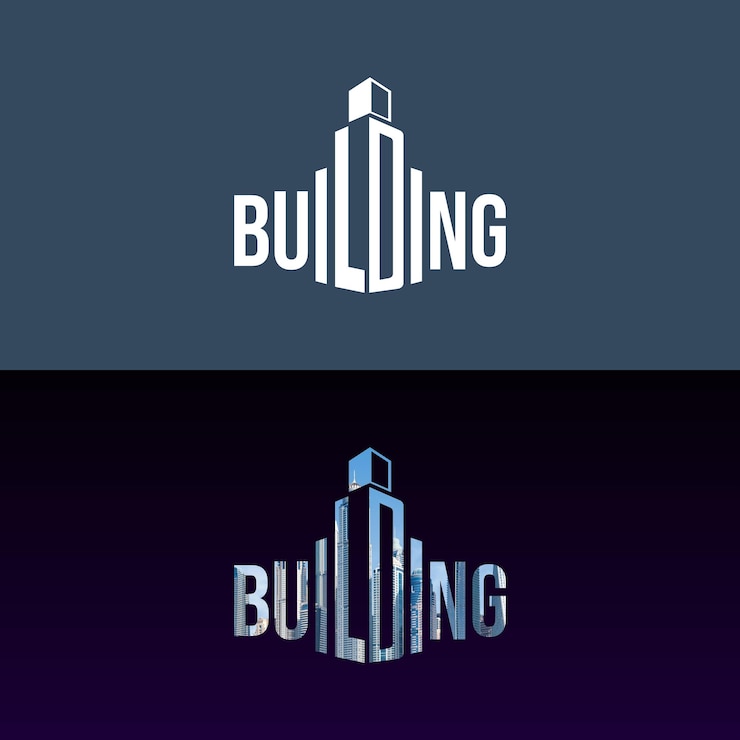 Vecteur conception du logo du bâtiment