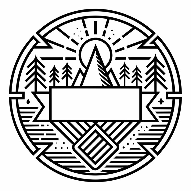 Conception du logo du bouclier