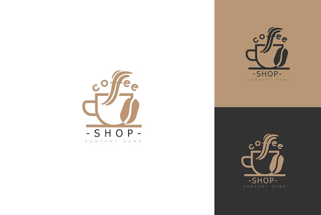 Conception Du Logo Du Café