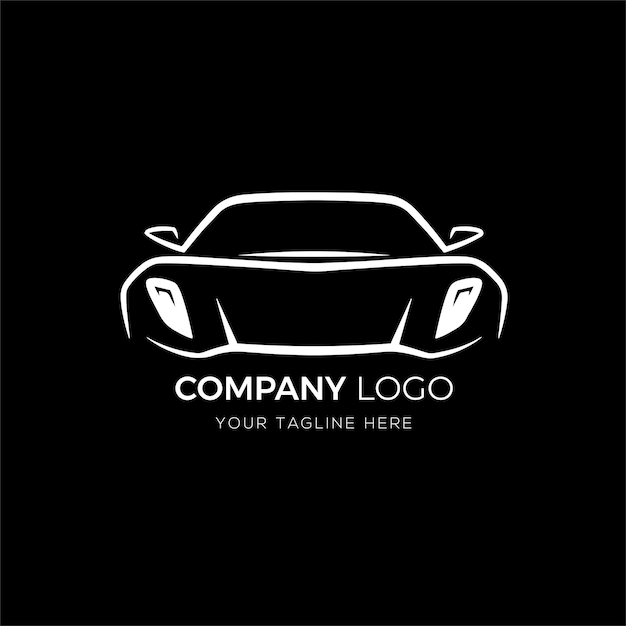 Conception Du Logo Du Garage Premium